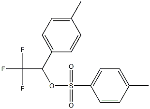 4-Methylbenzenesulfonic acid 2,2,2-trifluoro-1-(4-methylphenyl)ethyl ester