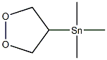 4-(Trimethylstannyl)-1,2-dioxolane Structure