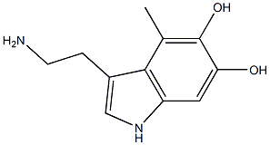 3-(2-Aminoethyl)-4-methyl-1H-indole-5,6-diol