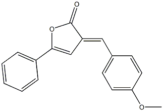 3-[(E)-4-Methoxybenzylidene]-5-phenylfuran-2(3H)-one|