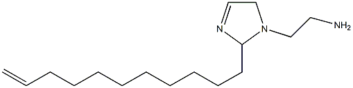 1-(2-Aminoethyl)-2-(10-undecenyl)-3-imidazoline Structure