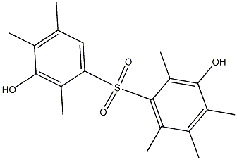 3,3'-Dihydroxy-2,2',4,4',5,5',6-heptamethyl[sulfonylbisbenzene]