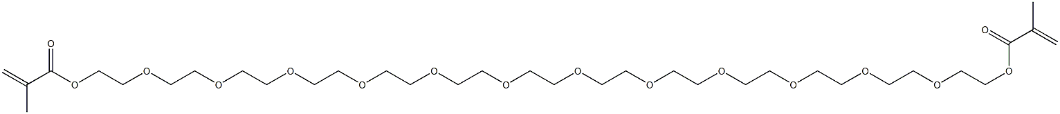 3,6,9,12,15,18,21,24,27,30,33,36-Dodecaoxaoctatriacontane-1,38-diol dimethacrylate