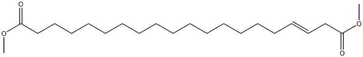 17-Icosenedioic acid dimethyl ester,,结构式