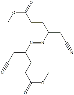 4,4'-Azobis(5-cyanovaleric acid)dimethyl ester Structure