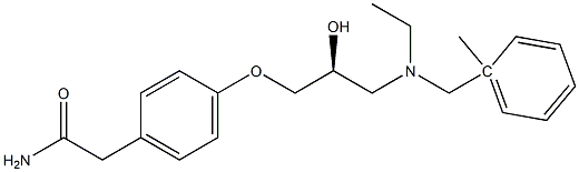 4-[(S)-2-Hydroxy-3-[1-methylethyl(phenylmethyl)amino]propoxy]benzeneacetamide