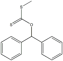  Dithiocarbonic acid O-benzhydryl S-methyl ester