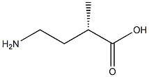 (S)-2-Methyl-4-aminobutyric acid Struktur