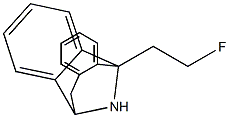 5-(2-Fluoroethyl)-10,11-dihydro-5H-dibenzo[a,d]cyclohepten-5,10-imine Structure