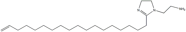 1-(2-Aminoethyl)-2-(17-octadecenyl)-2-imidazoline,,结构式