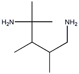 1,2-Dimethyl-1,3-dimethyl-1,4-butanediamine,,结构式