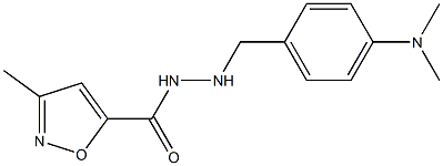  N'-(4-Dimethylaminobenzyl)-3-methyl-5-isoxazolecarbohydrazide