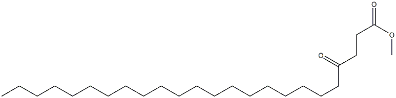 4-Oxotetracosanoic acid methyl ester Structure