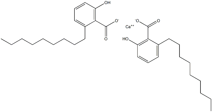 Bis(2-nonyl-6-hydroxybenzoic acid)calcium salt