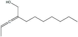 (R)-2-Heptyl-2,3-pentadien-1-ol Struktur