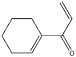 1-(1-Cyclohexenyl)-2-propen-1-one,,结构式