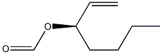 [R,(+)]-1-Heptene-3-ol formate Structure