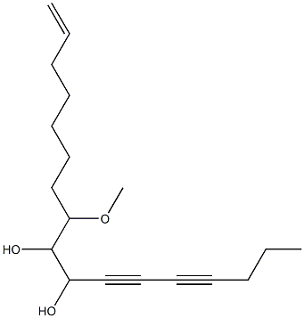  8-Methoxy-1-heptadecene-11,13-diyne-9,10-diol