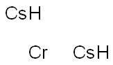 クロム-ジセシウム 化学構造式