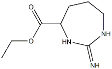  (-)-Hexahydro-2-imino-1H-1,3-diazepine-4-carboxylic acid ethyl ester