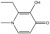 3-Hydroxy-2-ethyl-1-methylpyridine-4(1H)-one|