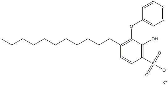 2-Hydroxy-6-undecyl[oxybisbenzene]-3-sulfonic acid potassium salt