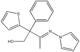 3-Methyl-2-phenyl-3-pyrrolizino-2-(2-thienyl)-1-propanol