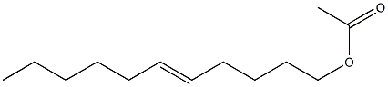 Acetic acid 5-undecenyl ester Struktur