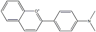 2-[4-(Dimethylamino)phenyl]chromenylium