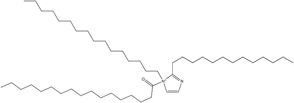 1-Hexadecyl-1-heptadecanoyl-2-tridecyl-1H-imidazol-1-ium|