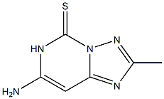 2-Methyl-7-amino[1,2,4]triazolo[1,5-c]pyrimidine-5(6H)-thione