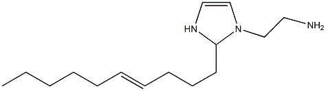 1-(2-Aminoethyl)-2-(4-decenyl)-4-imidazoline Structure