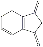 2,3,6,7-Tetrahydro-1-methylene-1H-inden-3-one,,结构式