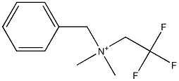 Benzyldimethyl(2,2,2-trifluoroethyl)aminium Structure
