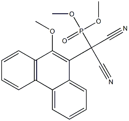 [9-(Methyloxy)phenanthren-10-yl]dicyanomethylphosphonic acid dimethyl ester