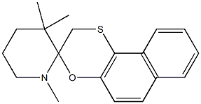 1',3',3'-Trimethylspiro[1-oxa-4-thiaphenanthrene-2(3H),2'-piperidine]|