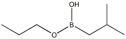 イソブチルボロン酸プロピル 化学構造式