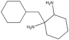 4-Cyclohexylmethyl-1,2-cyclohexanediamine,,结构式