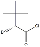 [R,(-)]-2-Bromo-3,3-dimethylbutyric acid chloride,,结构式