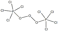 二りんテトラクロリドトリオキシド 化学構造式