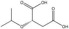 [S,(-)]-(1-Methylethoxy)succinic acid Struktur