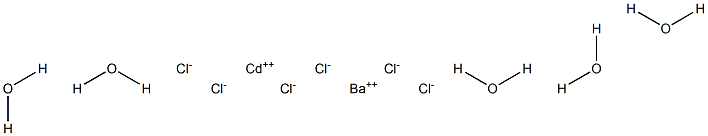 Barium cadmium hexachloride pentahydrate|