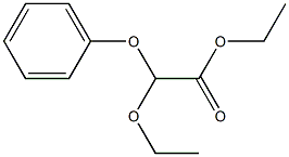 Ethoxy(phenoxy)acetic acid ethyl ester Structure