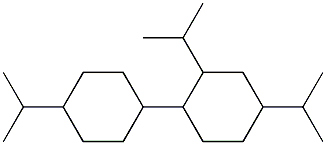 2,4,4'-Triisopropyl-1,1'-bicyclohexane Structure
