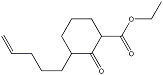 3-(4-Pentenyl)-2-oxocyclohexanecarboxylic acid ethyl ester|