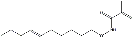 N-(6-Decenyloxy)methacrylamide Structure