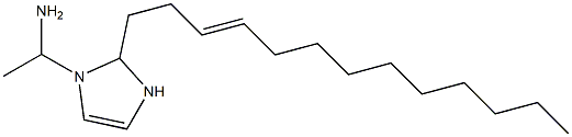 1-(1-Aminoethyl)-2-(3-tridecenyl)-4-imidazoline Structure