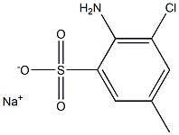 2-Amino-3-chloro-5-methylbenzenesulfonic acid sodium salt