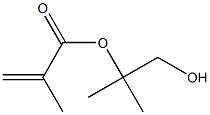 Methacrylic acid 2-hydroxy-1,1-dimethylethyl ester Struktur