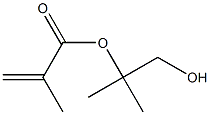 Methacrylic acid 2-hydroxy-1,1-dimethylethyl ester,,结构式